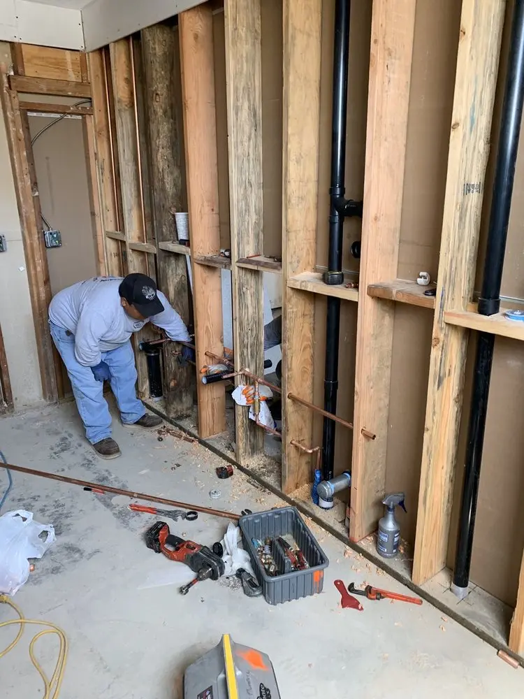 Commercial rough-in plumbing for Commercial Plumbing in Pingree Grove
